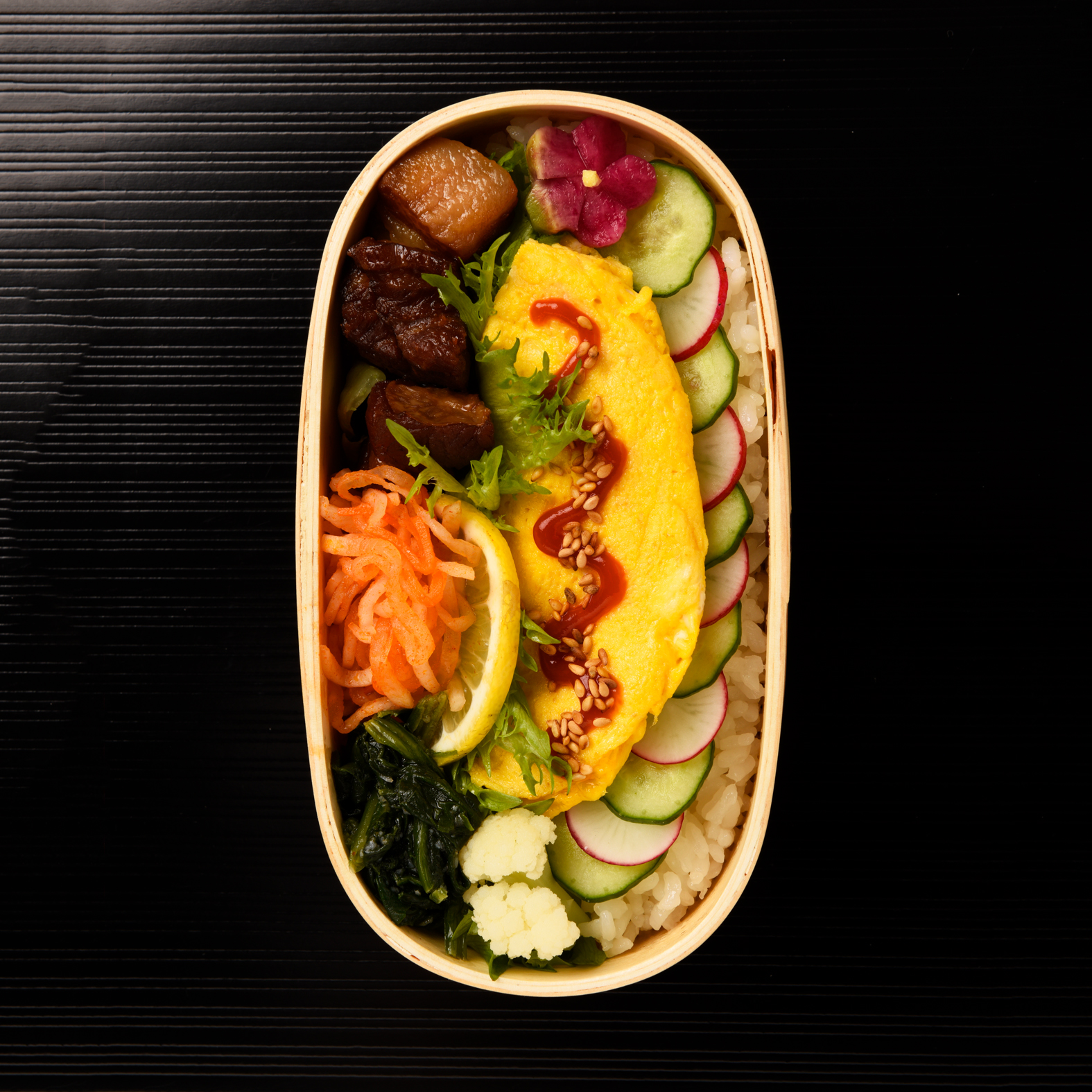 Dashimaki Omelet Bento