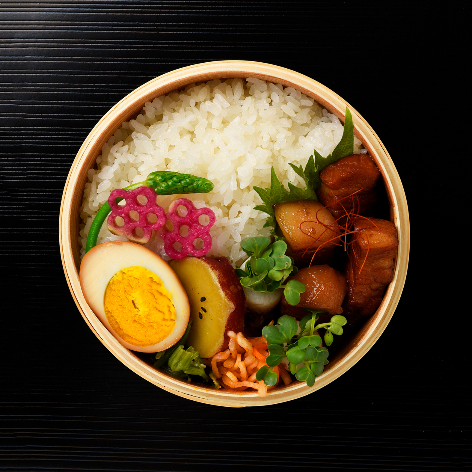 Braised Pork Belly Bento
