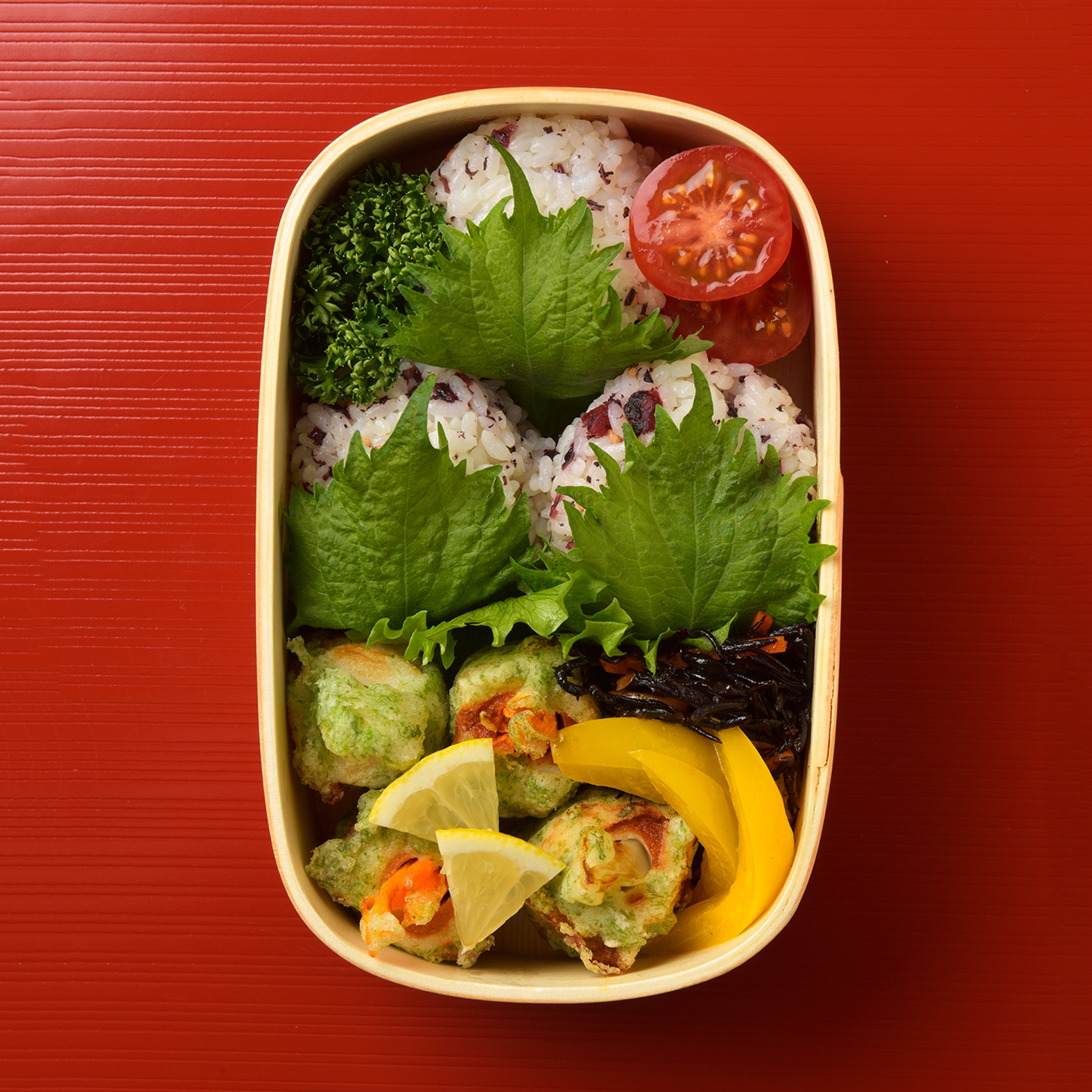 Vegetable-Filled Isobe-age Chikuwa Bento