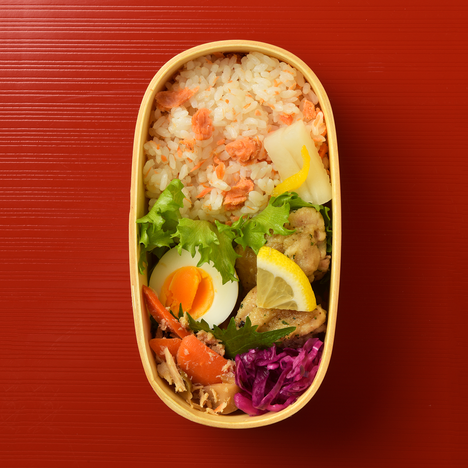 Microwave Fried Chicken Bento
