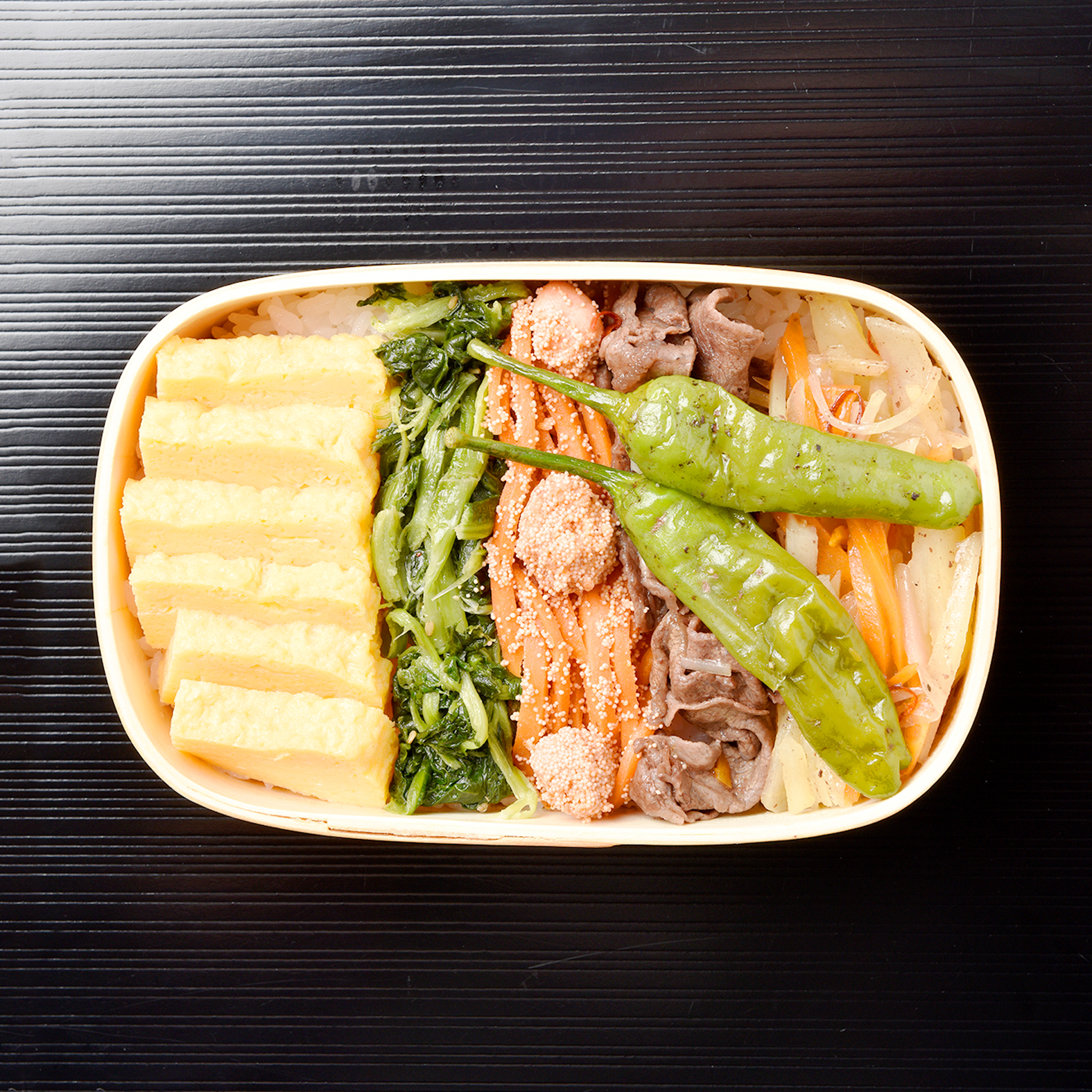 Microwave Nikujaga (Japanese meat & potatoes) Bento