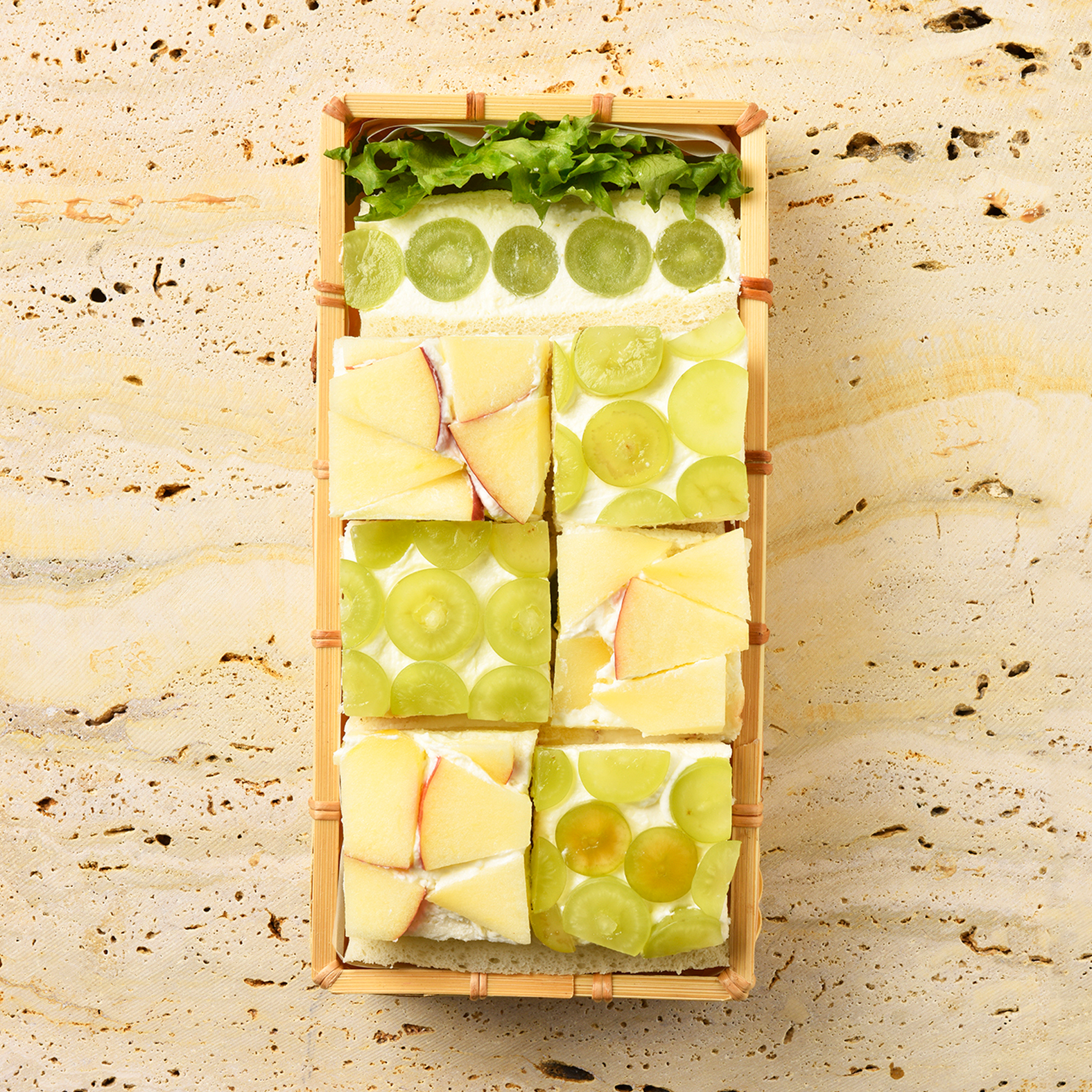 Fruit Sandwiches Bento