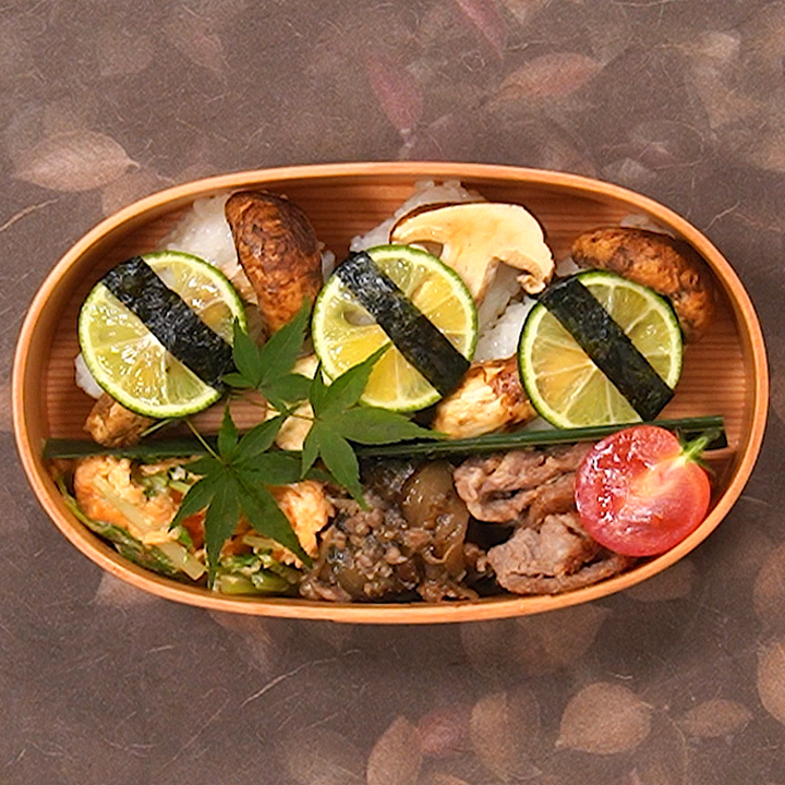 Matsutake sushi Bento