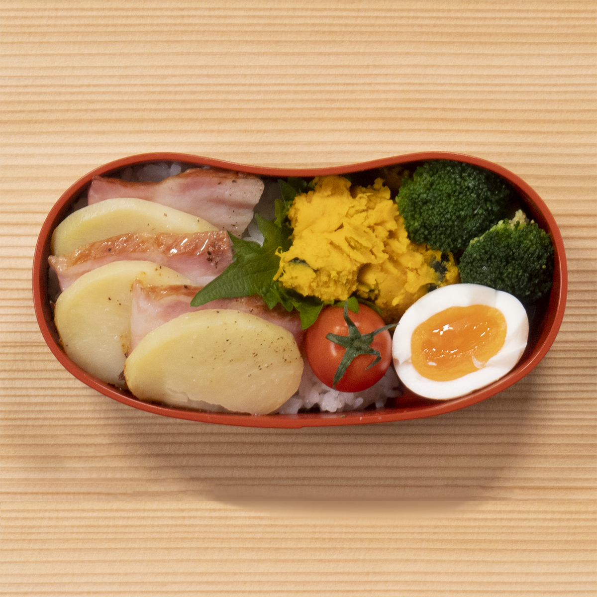 Baked Potato & Bacon Bento