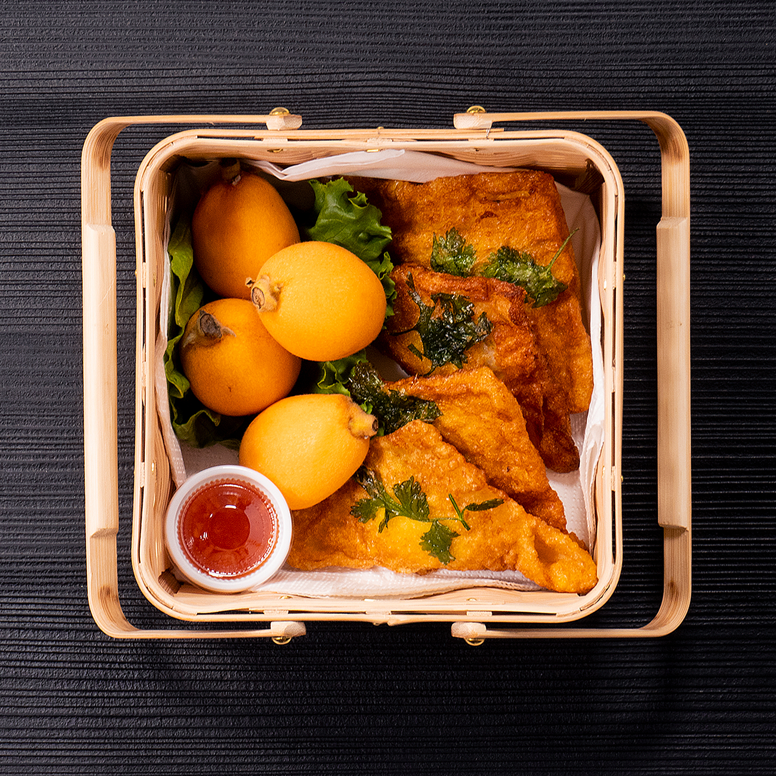 Shrimp toast Bento